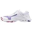 Dámská sálová obuv Mizuno  Wave Lightning Z8 W White/Violet Indigo