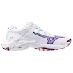 Dámská sálová obuv Mizuno  Wave Lightning Z8 W White/Violet Indigo