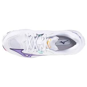 Dámská sálová obuv Mizuno  Wave Lightning Z8 W White/Violet Indigo