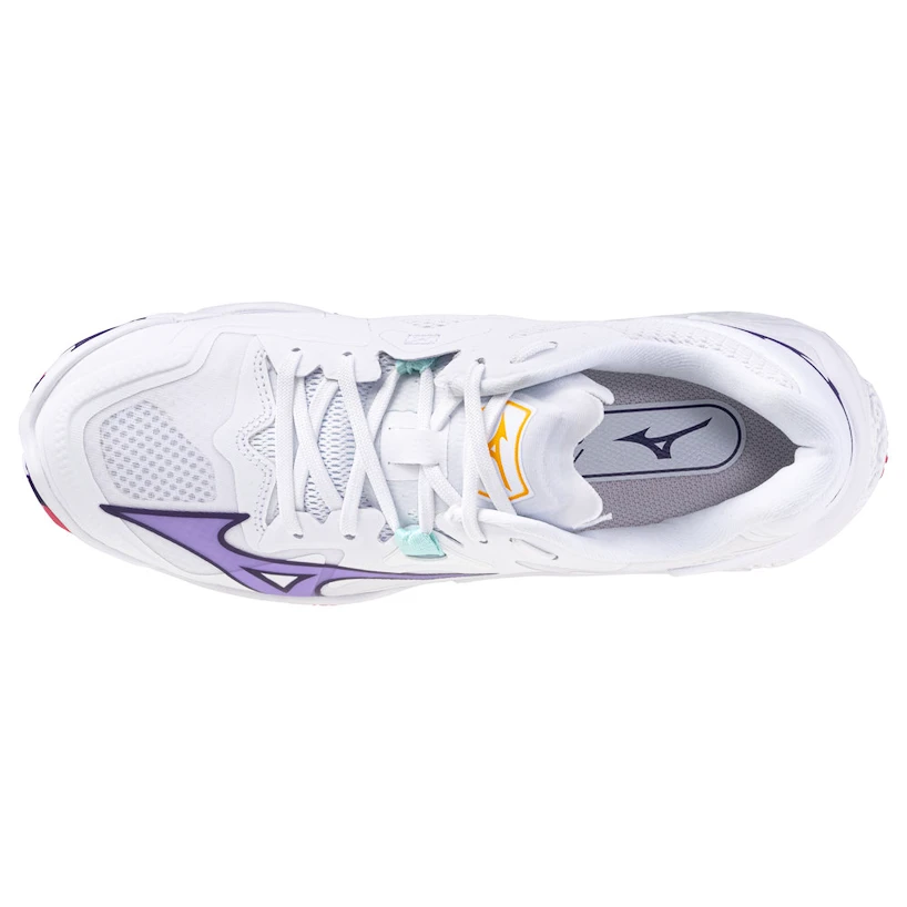 Dámská sálová obuv Mizuno  Wave Lightning Z8 W White/Violet Indigo  EUR 39
