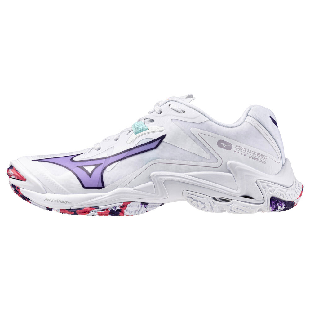 Dámská sálová obuv Mizuno  Wave Lightning Z8 W White/Violet Indigo  EUR 42 - thumb (5)