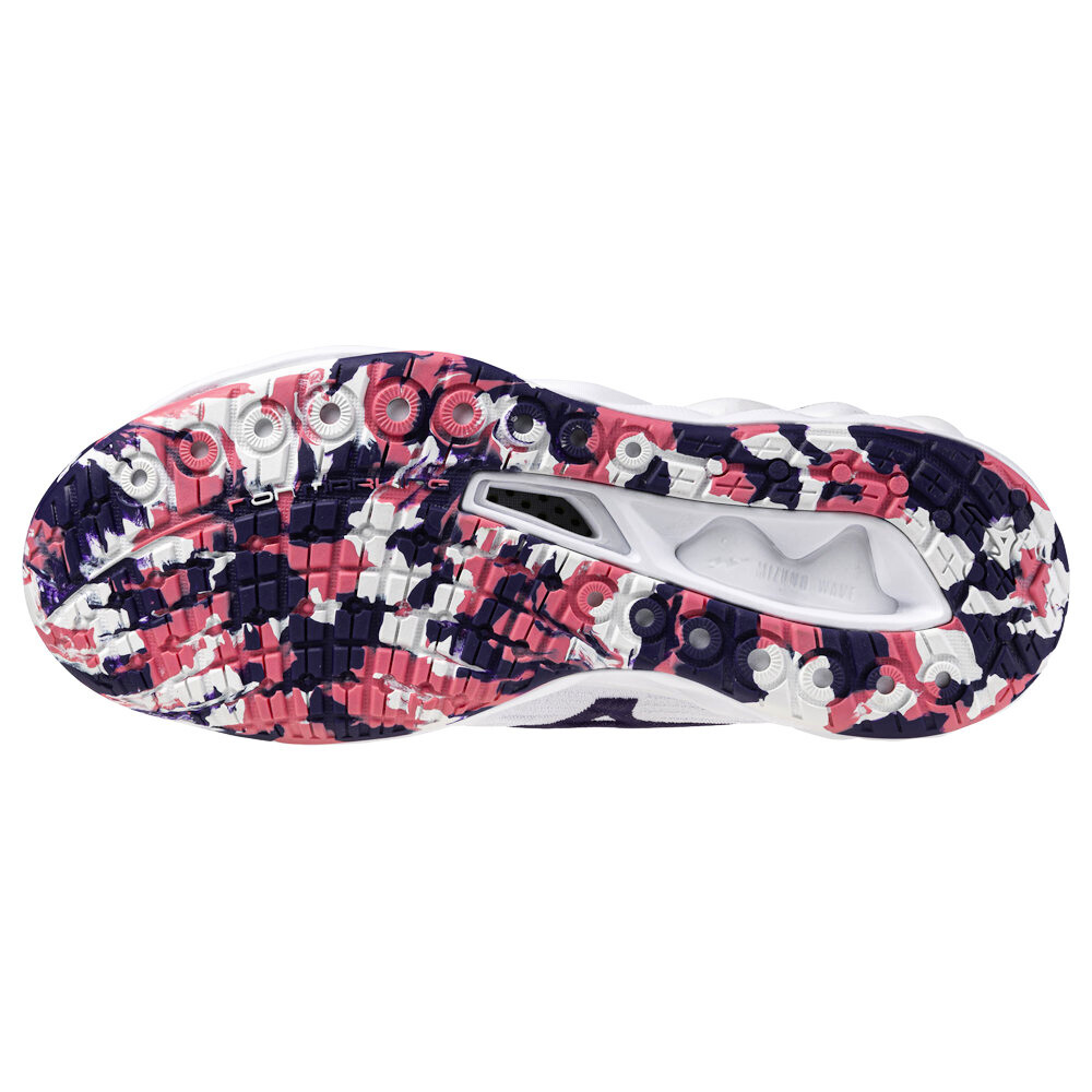 Dámská sálová obuv Mizuno  Wave LUMINOUS 3 W White/Violet Indigo  EUR 36,5 - thumb (2)