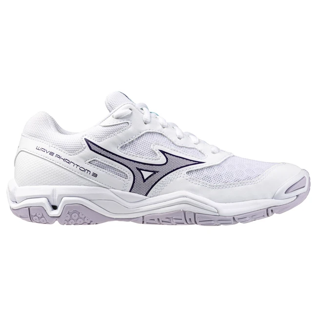 Dámská sálová obuv Mizuno  Wave PHANTOM 3 W White/Violet Indigo