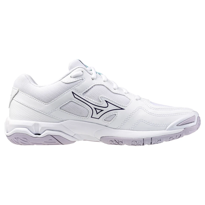 Dámská sálová obuv Mizuno  Wave PHANTOM 3 W White/Violet Indigo