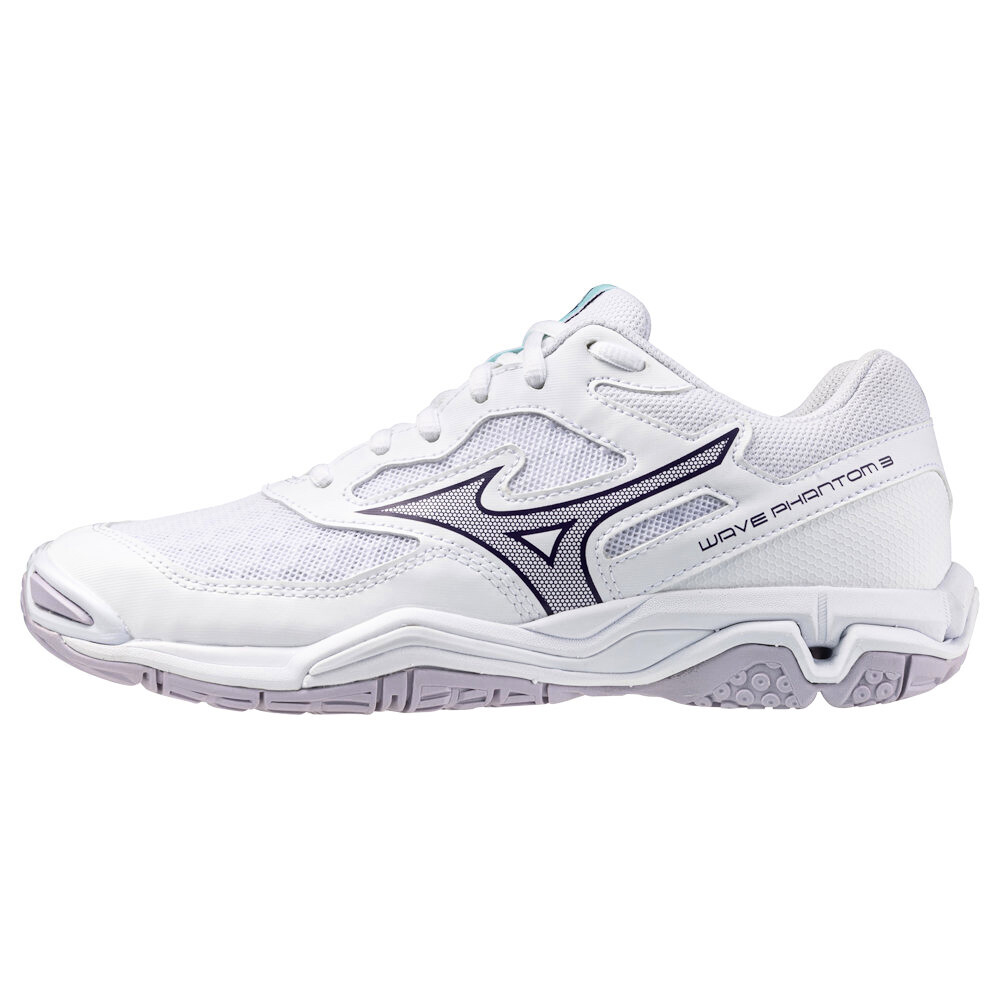 Dámská sálová obuv Mizuno  Wave PHANTOM 3 W White/Violet Indigo  EUR 38,5 - thumb (1)