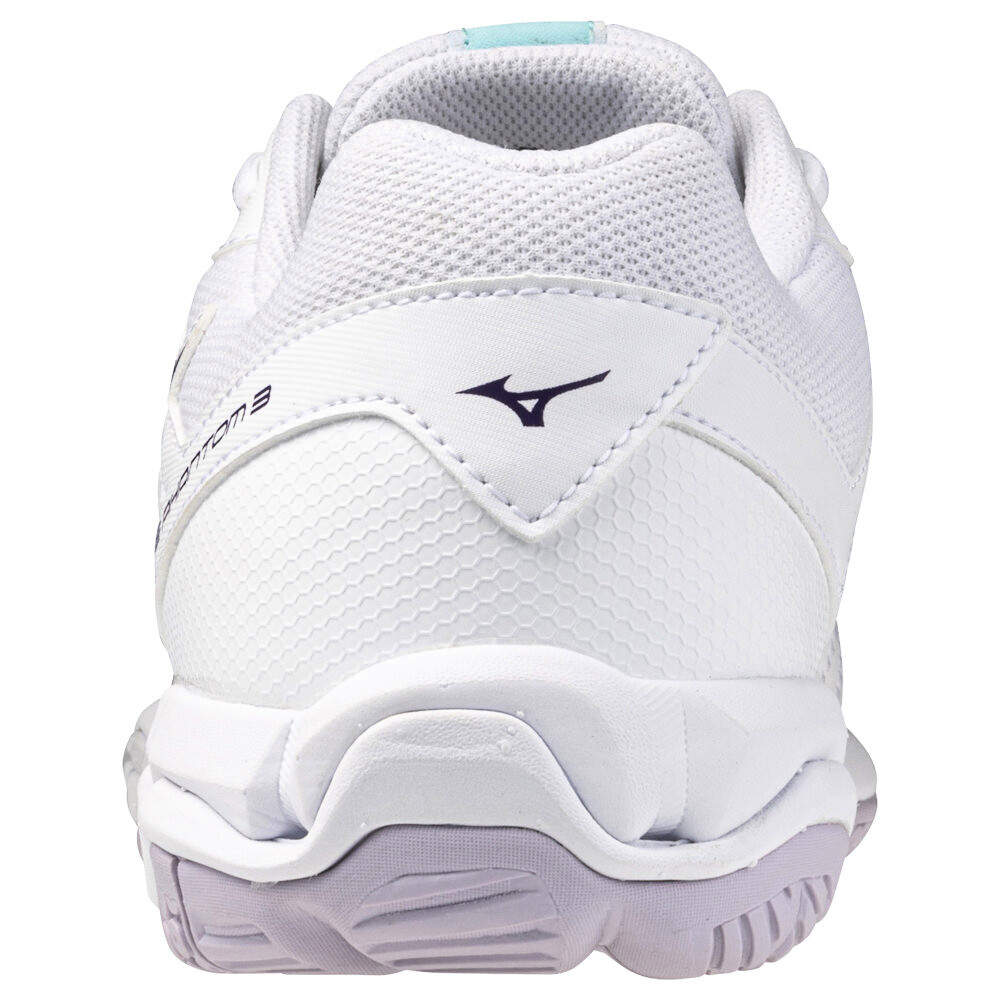 Dámská sálová obuv Mizuno  Wave PHANTOM 3 W White/Violet Indigo  EUR 38,5 - thumb (4)