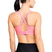 Dámská Sportovní podprsenka Under Armour Infinity Mid Heather Bra ružová