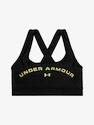 Dámská Sportovní podprsenka Under Armour Mid Crossback Gr Bra černá