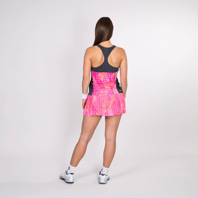 Dámská sukně BIDI BADU  Lowey Tech Plissee Skort Pink