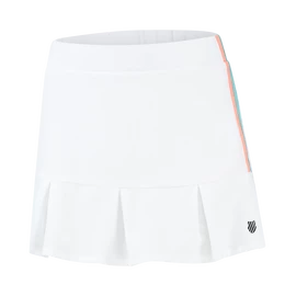 Dámská sukně K-Swiss Hypercourt Pleated Skirt 3 White