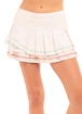 Dámská sukně Lucky in Love  Sahara Pleat Tier Skirt White