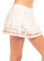 Dámská sukně Lucky in Love  Sahara Pleat Tier Skirt White