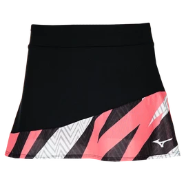 Dámská sukně Mizuno Flying Skirt Black/Neon Flame
