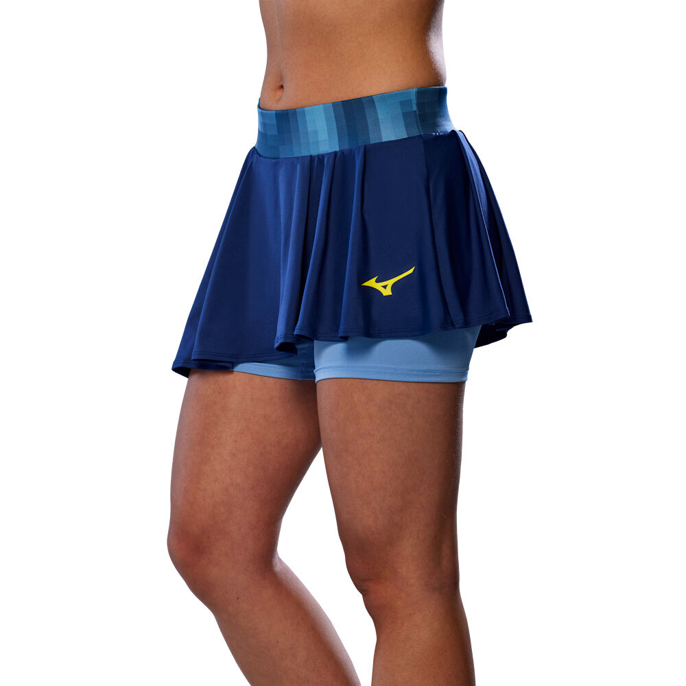 Dámská sukně Mizuno  Frontier Flying Skirt W Bellwether Blue  S - thumb (3)