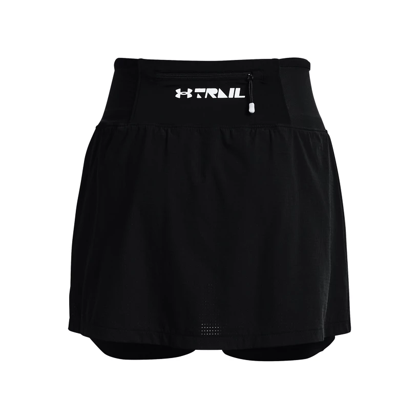 Dámská sukně Under Armour  SpeedPocket Trail Skirt-BLK S