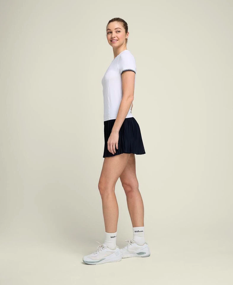 Dámská sukně Wilson  W Team Pleated Skirt Classic Navy