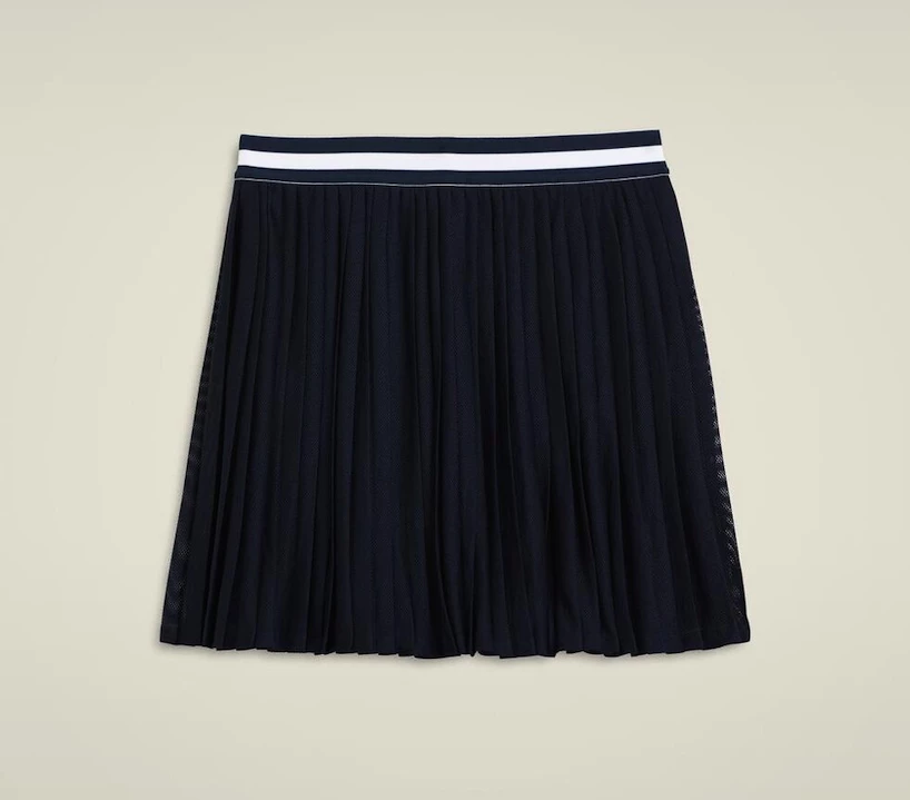Dámská sukně Wilson  W Team Pleated Skirt Classic Navy
