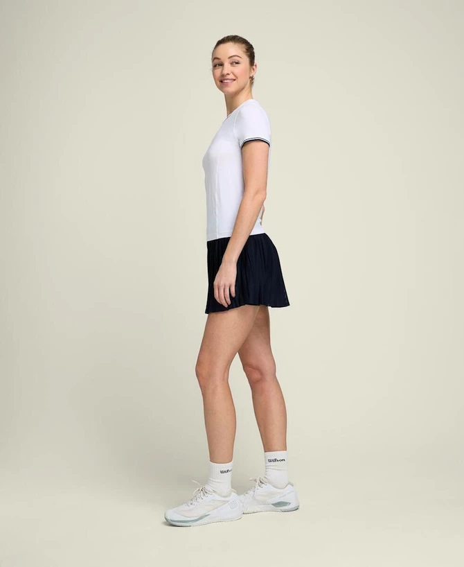 Dámská sukně Wilson  W Team Pleated Skirt Classic Navy