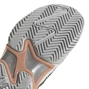 Dámská tenisová obuv adidas  Barricade W Grey/Black/Ambient Blush