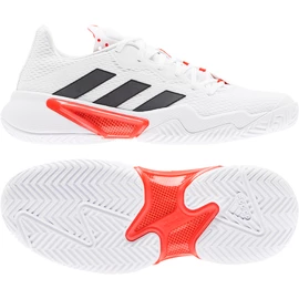 Dámská tenisová obuv adidas Barricade W White/Black/Red