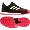 Dámská tenisová obuv adidas SoleCourt Boost W Black/Red