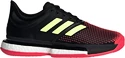 Dámská tenisová obuv adidas SoleCourt Boost W Black/Red