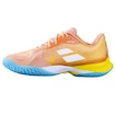 Dámská tenisová obuv Babolat Jet Mach 3 AC Women Coral/Gold Fusion