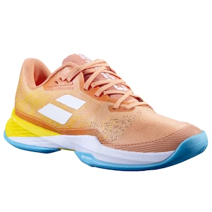 Dámská tenisová obuv Babolat Jet Mach 3 AC Women Coral/Gold Fusion  EUR 39
