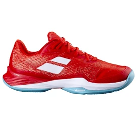Dámská tenisová obuv Babolat Jet Mach 3 Clay Women Fiesta Red