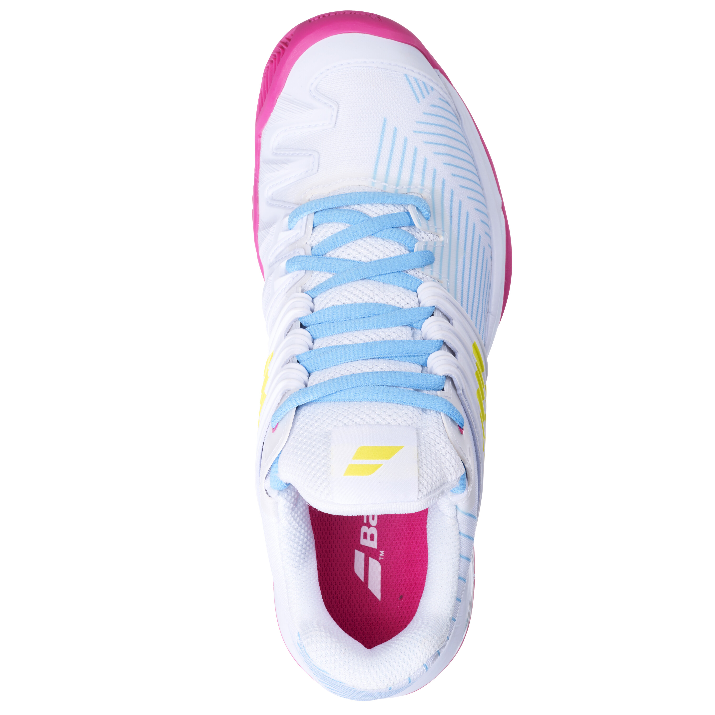 Babolat Propulse Fury Clay Women White/Sulphur Spring - thumb (3)