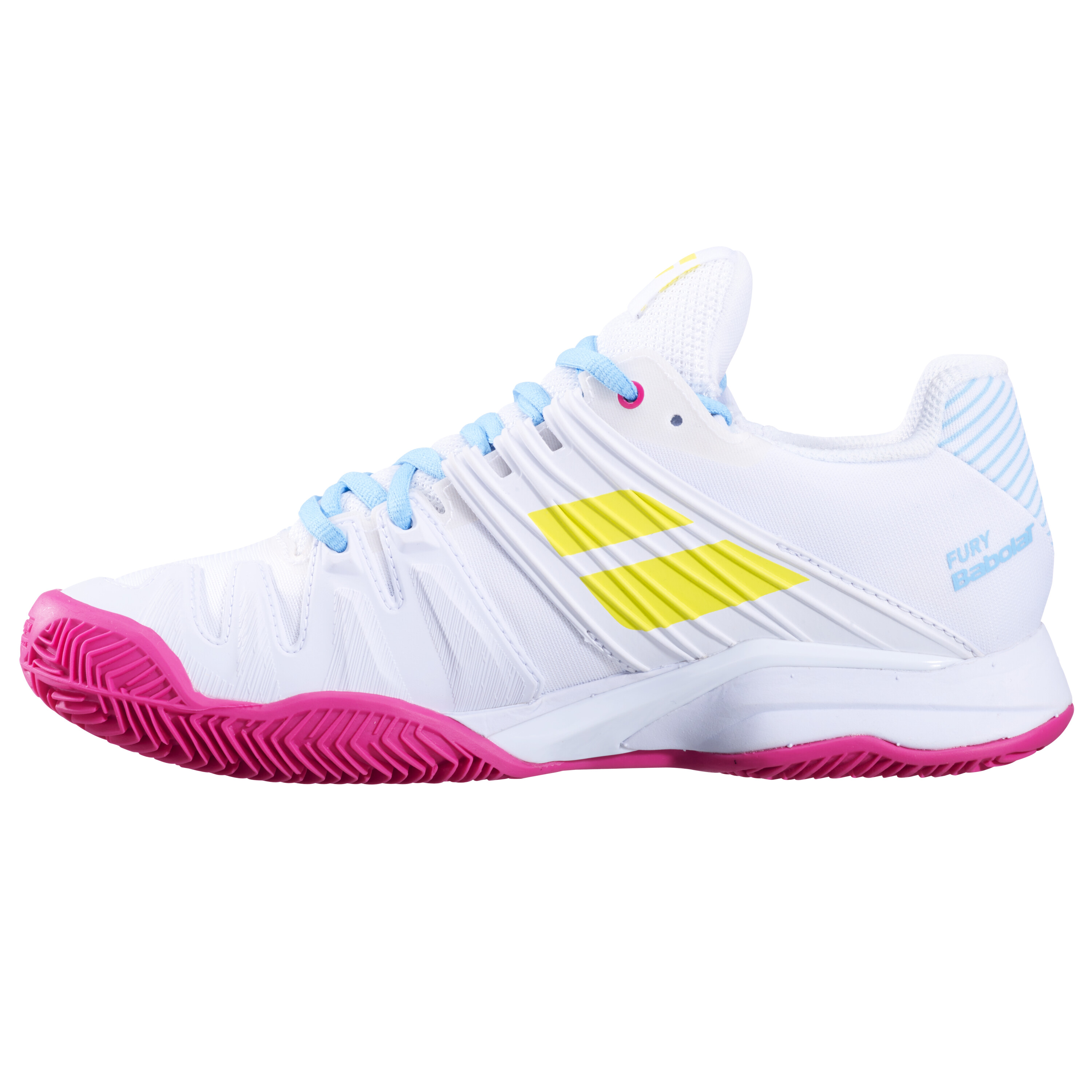 Babolat Propulse Fury Clay Women White/Sulphur Spring - thumb (4)