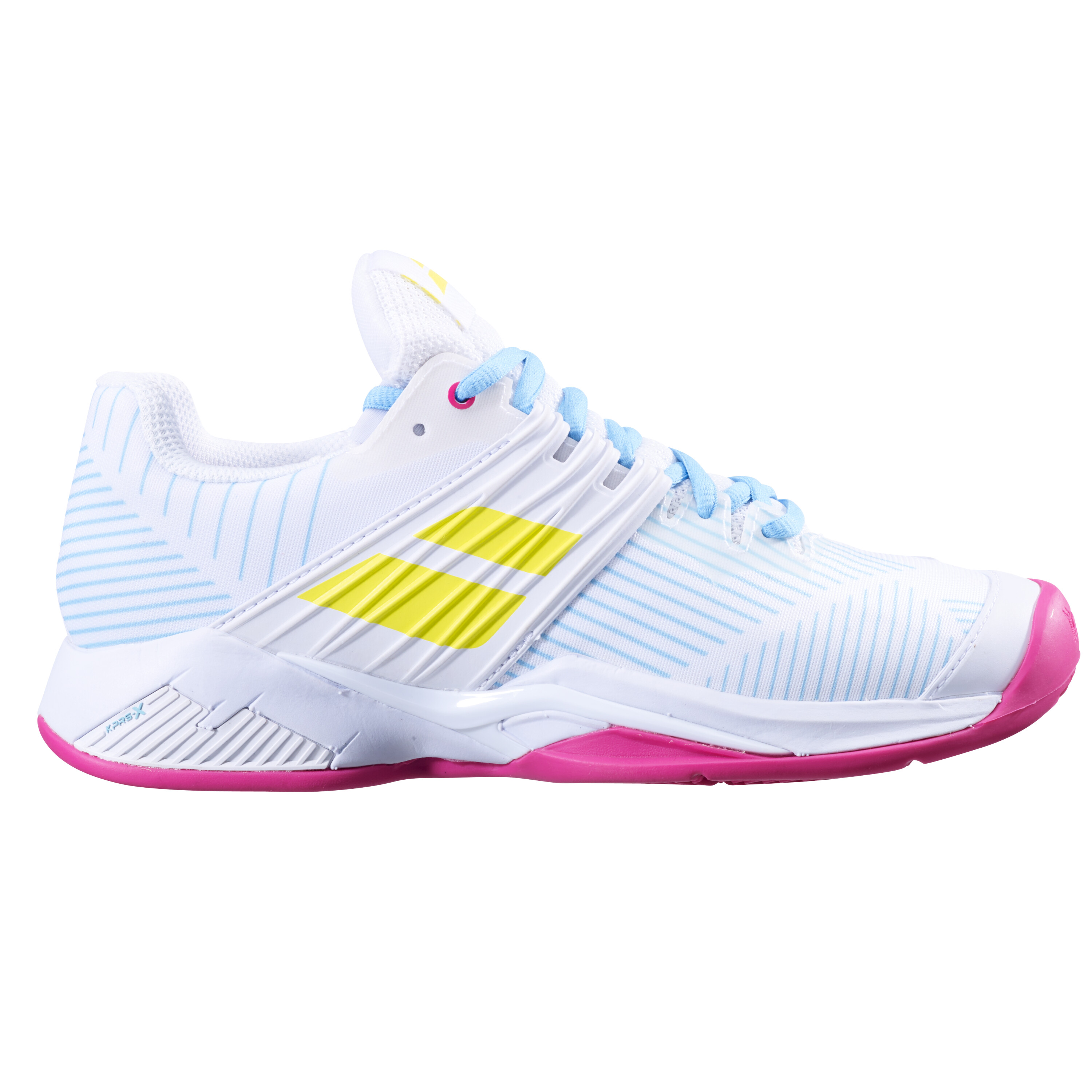 Product detail of Dámská tenisová obuv Babolat Propulse Fury Clay White/Sulphur Spring  EUR 38,5