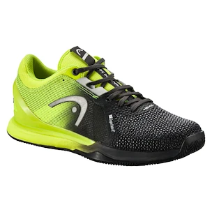 Dámská tenisová obuv Head Sprint Pro 3.0 SF Clay Black/Lime