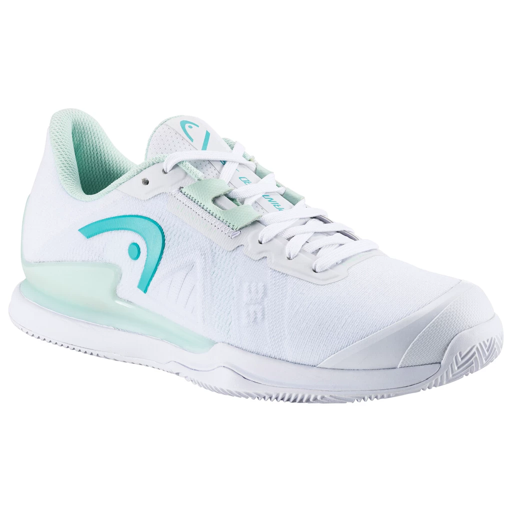 Dámská tenisová obuv Head Sprint Pro 3.5 Clay White/Aqua  EUR 40,5