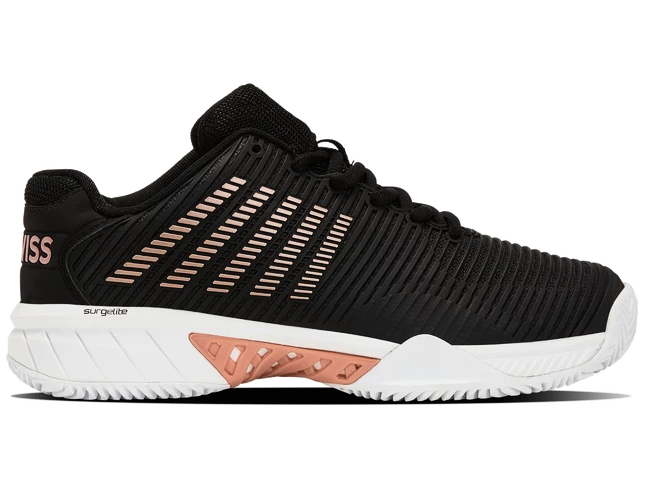 Dámská tenisová obuv K-Swiss  Hypercourt Express 2 HB Black/White/Rose