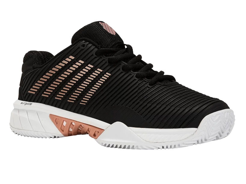 Dámská tenisová obuv K-Swiss  Hypercourt Express 2 HB Black/White/Rose
