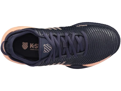 Dámská tenisová obuv K-Swiss  Hypercourt Supreme HB Graystone/Peach  EUR 39