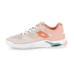 Dámská tenisová obuv Lotto Mirage 100 II SPD W White/Melon Orange