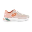 Dámská tenisová obuv Lotto Mirage 100 II SPD W White/Melon Orange