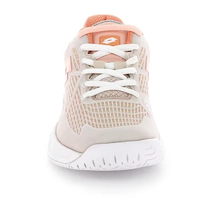 Dámská tenisová obuv Lotto Mirage 100 II SPD W White/Melon Orange