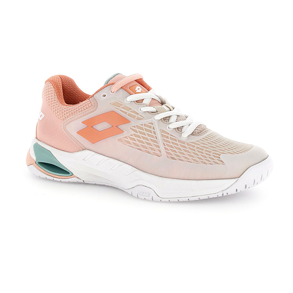 Dámská tenisová obuv Lotto Mirage 100 II SPD W White/Melon Orange  EUR 38 - thumb (3)