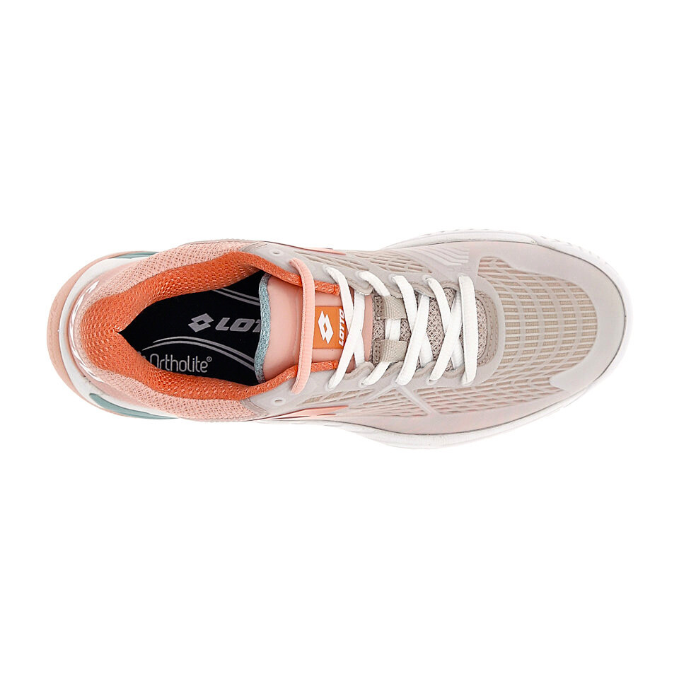 Dámská tenisová obuv Lotto Mirage 100 II SPD W White/Melon Orange  EUR 38 - thumb (5)