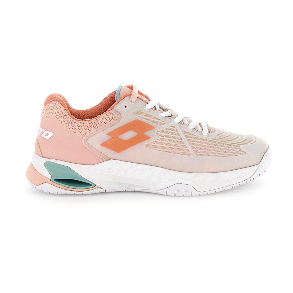 Product detail of Dámská tenisová obuv Lotto Mirage 100 II SPD W White/Melon Orange  EUR 40,5