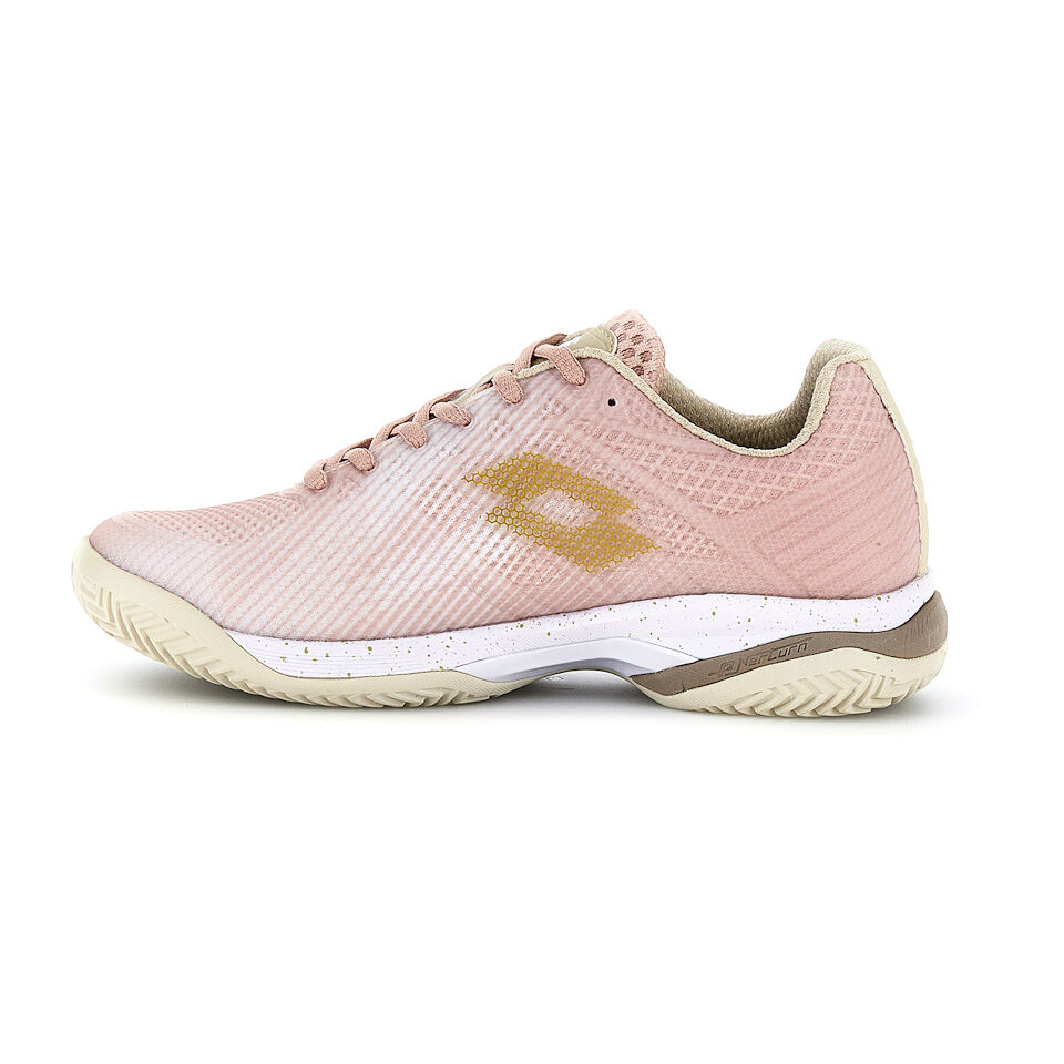 Dámská tenisová obuv Lotto Mirage 300 III Clay W All White/Light Platino  EUR 39 - thumb (5)