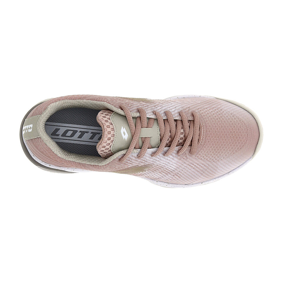 Dámská tenisová obuv Lotto Mirage 300 III Clay W All White/Light Platino  EUR 39 - thumb (6)