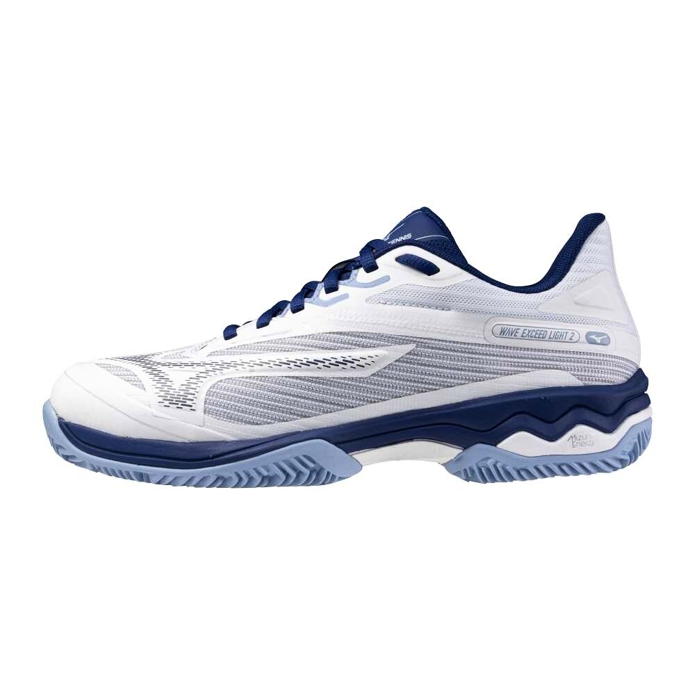 Product detail of Dámská tenisová obuv Mizuno Wave Exceed Light 2 W White/Bellwether Blue  EUR 41