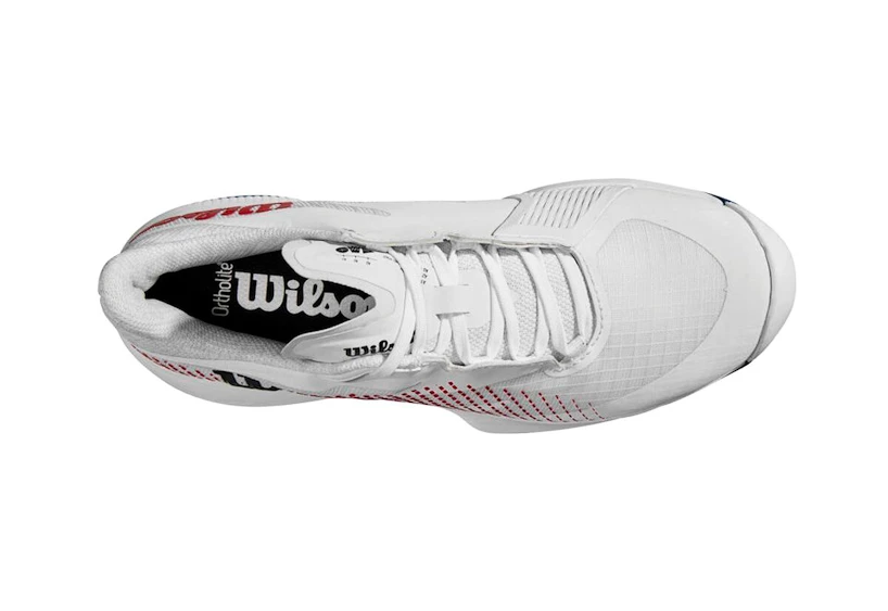 Dámská tenisová obuv Wilson Kaos Swift 1.5 W Clay White/Deja Vu Blue