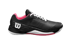 Dámská tenisová obuv Wilson Rush Pro 4.0 W Clay Black/Hot Pink