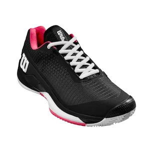 Dámská tenisová obuv Wilson Rush Pro 4.0 W Clay Black/Hot Pink  EUR 38 2/3
