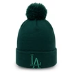 Dámská zimní čepice New Era Bobble Knit MLB Los Angeles Dodgers